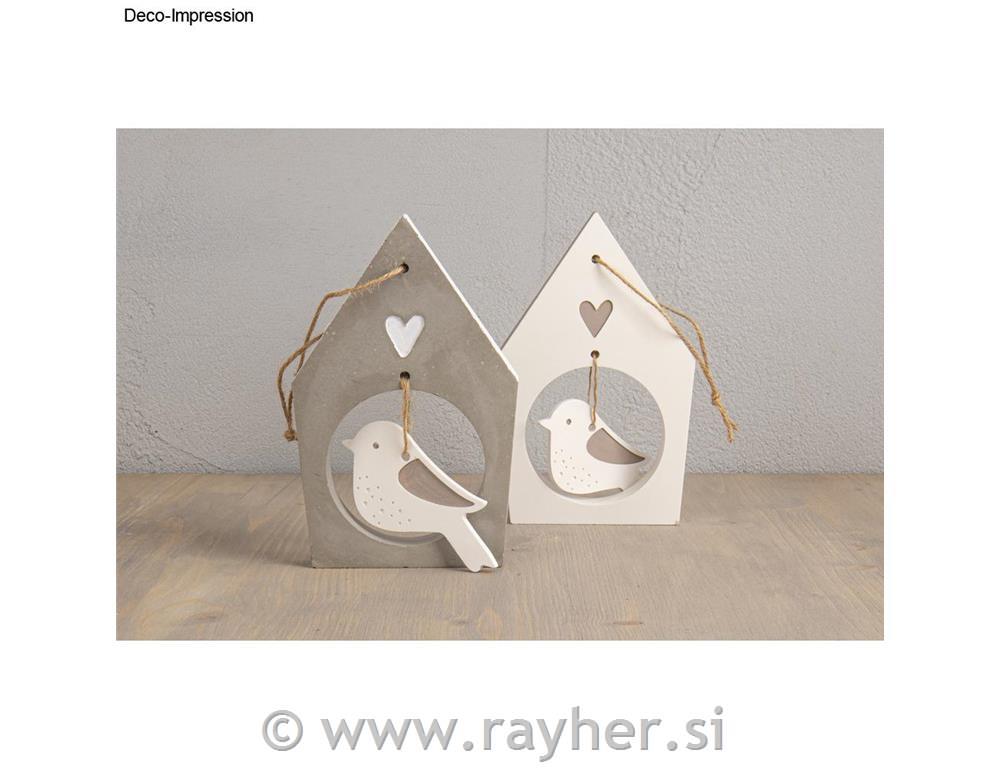 Silikonski kalup Ptičja hišica in ptica