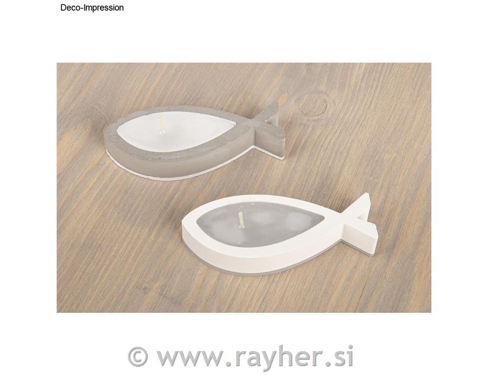 Silicone Casting mould Fish5 shapes, box 1pc