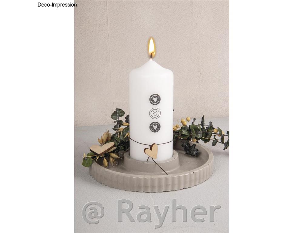 Silikonski kalup Podstavek/Svečnik