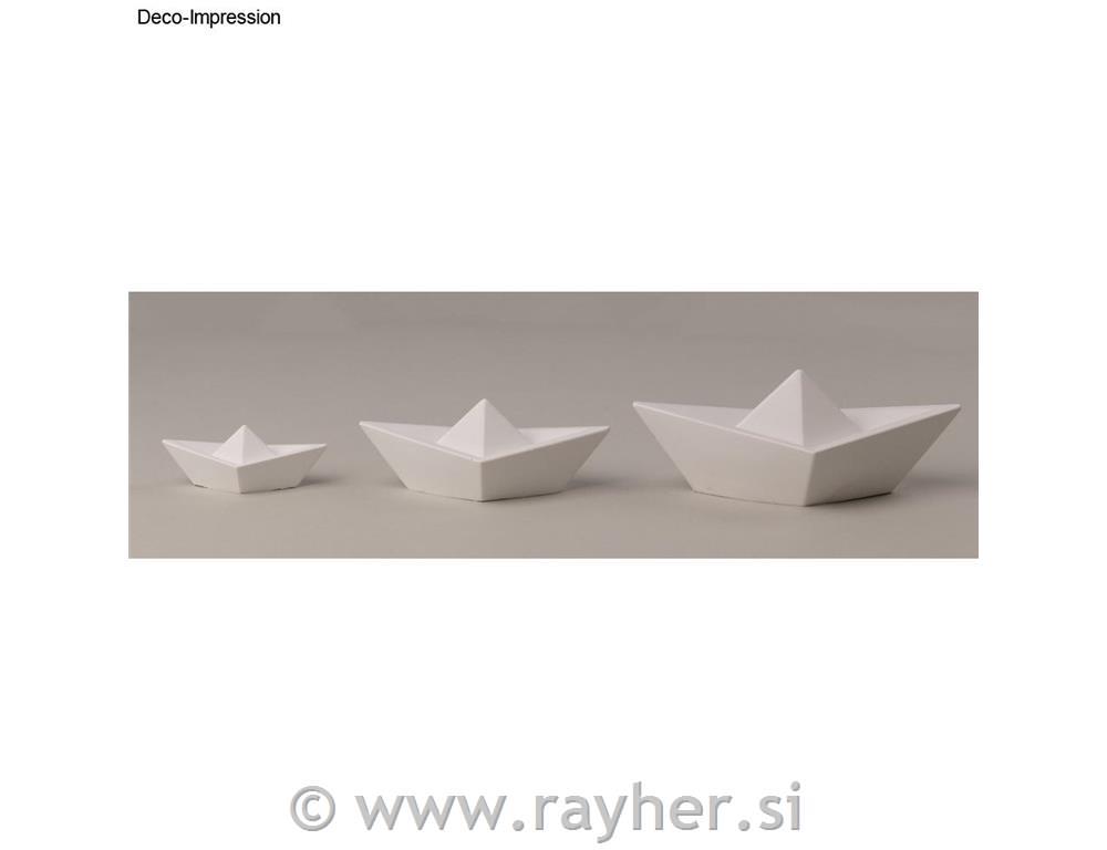 Silikonski kalup Origami čoln 3 velikosti