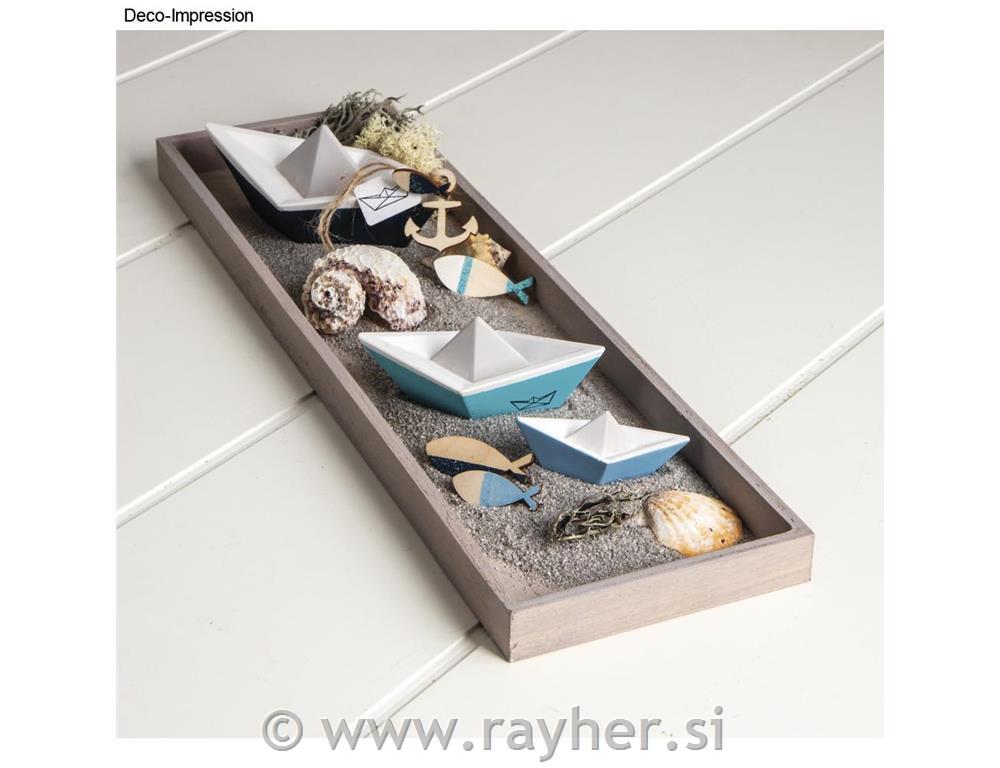 Silikonski kalup Origami čoln 3 velikosti