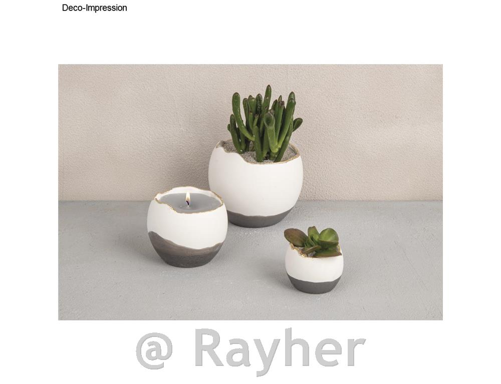 Silikonski kalup Vazice z valovitim robom