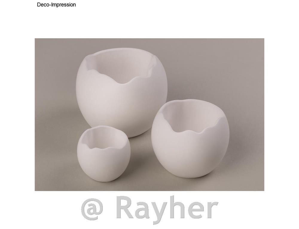 Silikonski kalup Vazice z valovitim robom