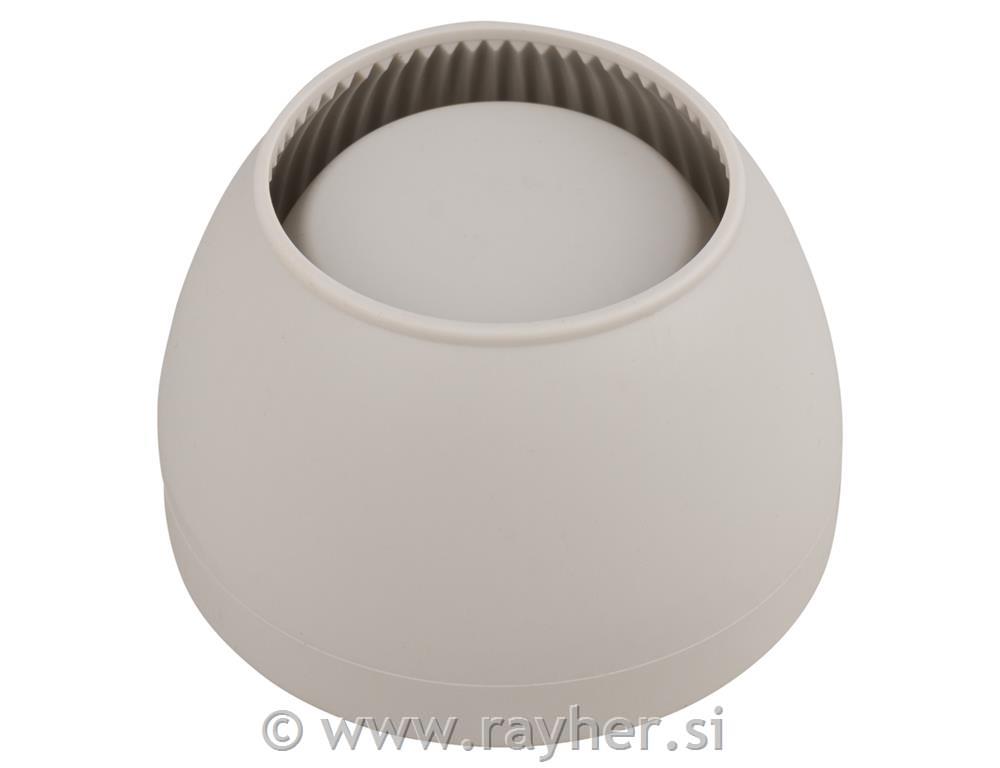 Silicone mould Decorative bowl, ridged9cm, height 6cm, box 1pc