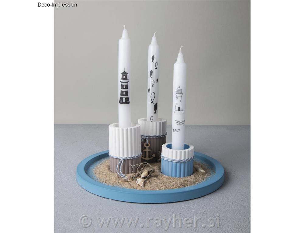 Silikonski kalup Podstavek svečnik