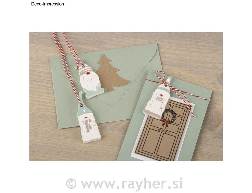 Silikonski kalup Palčkova družina, 14.5x26x1cm, 9 motivov