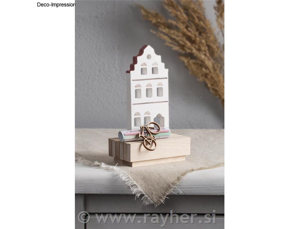 Silikonski kalup Nordijske hiške, 14.5x26x1.7cm, 3 motivi