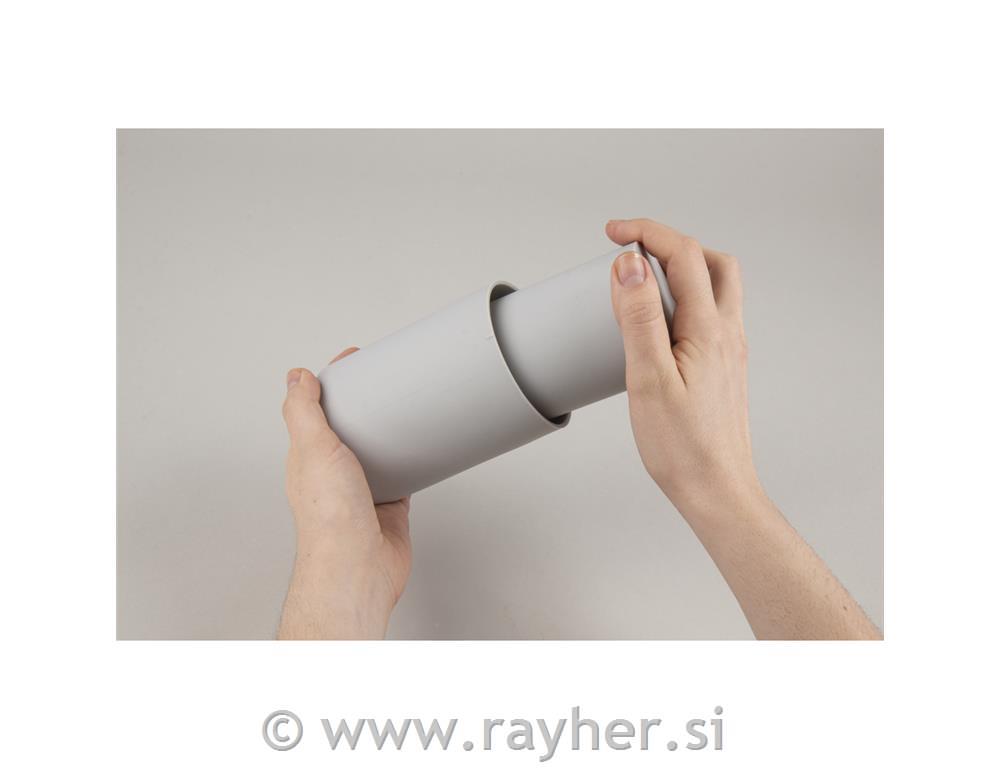 Silikonski kalup Svečnik hiške, o 8cm x H 11.20cm