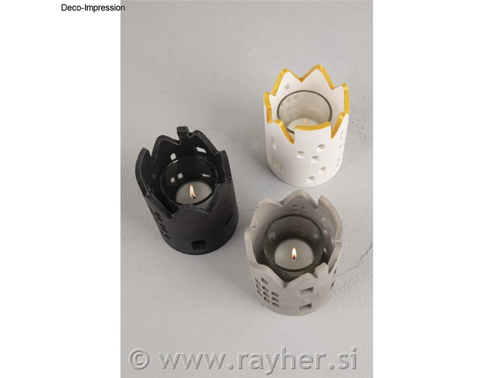 Silikonski kalup Svečnik hiške, o 8cm x H 11.20cm