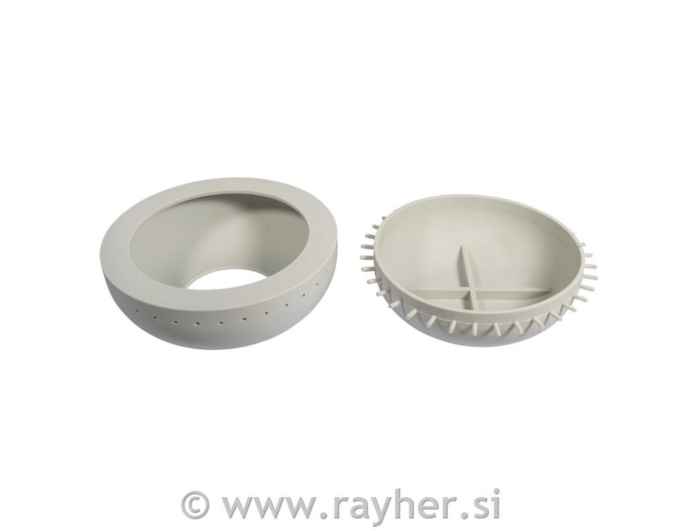 Silikonski kalup Skleda z luknjami, 18x6cm