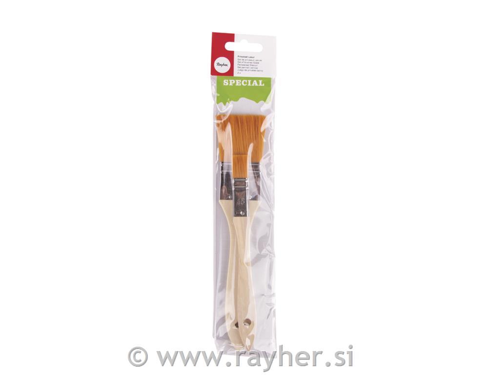 Set čopičev za barve in lazure, set 2