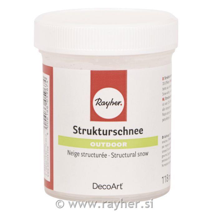Strukturni sneg 118 ml (primeren tudi za zunanjo uporabo)