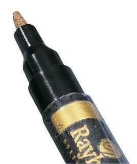 Flomaster, debel, zlat