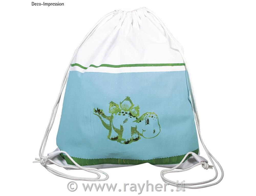 Vrečka bombažna z vrvico, bela, 38x42cm, 100% bombaž