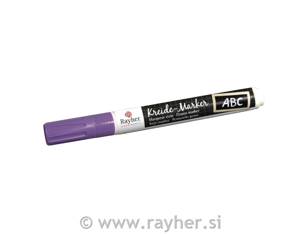 Crayon marker, violet, chock tip 2-6 mm