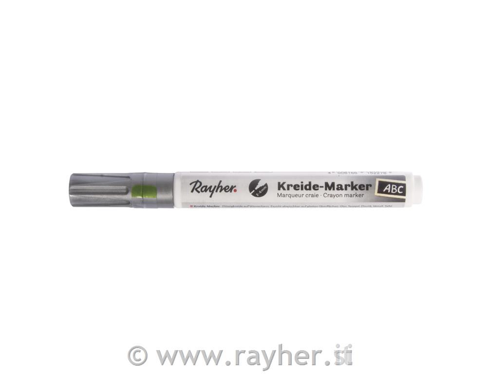 Flomaster kreda 2-6 mm srebrn
