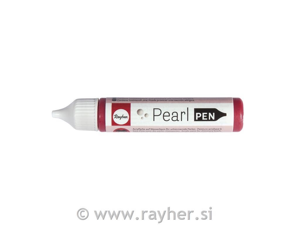 Pearl-Pen, classical red, bottle 28ml