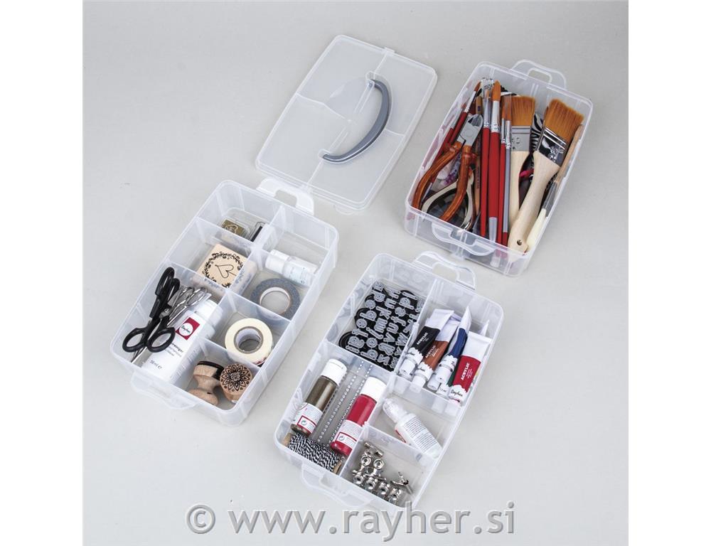 Sortirna škatla z ročajem,23,1x15,6x18,5