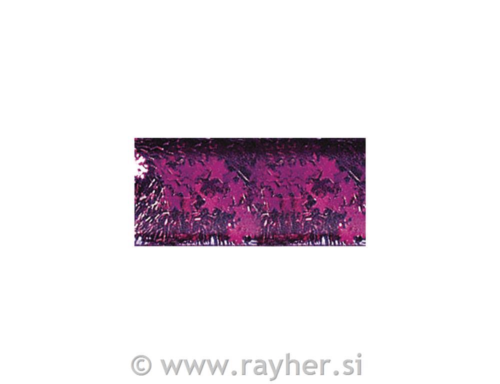 Glitter stars, 3mmo, fuchsia, PET, bottl