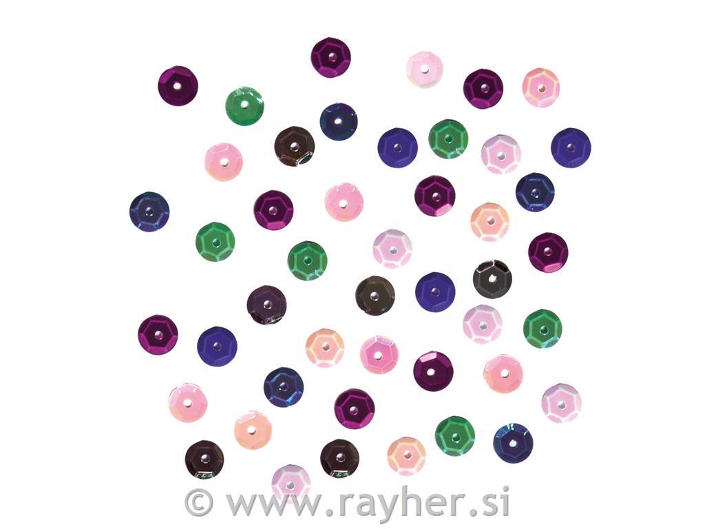 Ploščice bleščice mešane - Fairy Tale 6m