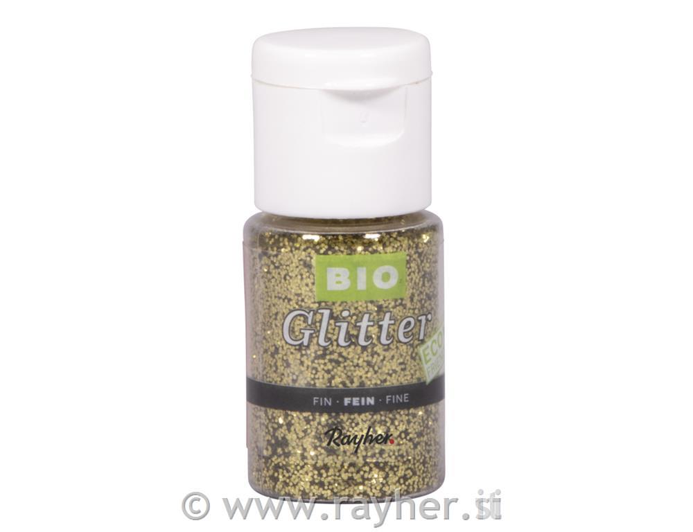 Bio-Glitter Eco friendly, fine, gold