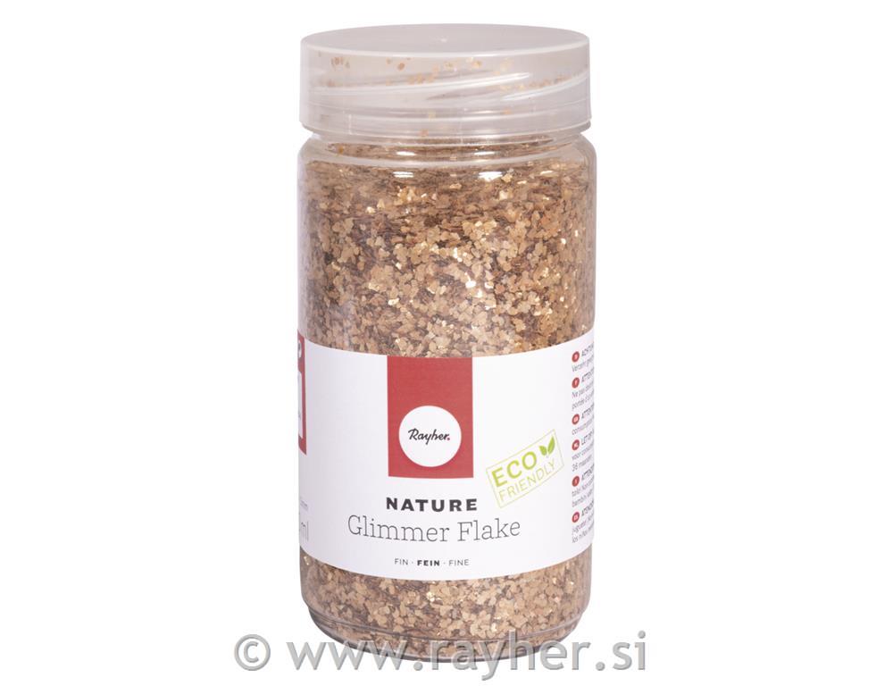 Glitter Flakes 0,1-3 mm eco-friendly, 370 ml