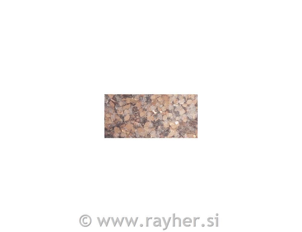 Bleščice kosmiči 0,1-3 mm biorazgradljive,370 ml kovinski toni I