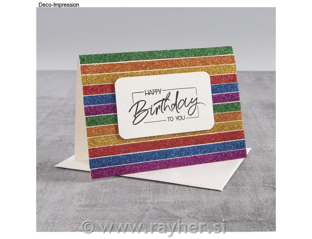 Set bleščic Bio-Glitter, barvne, set 6