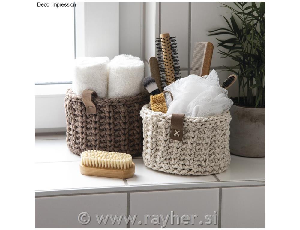 Vrvica jarn z zlato nitjo, 4mm, krem, 58m, 250g