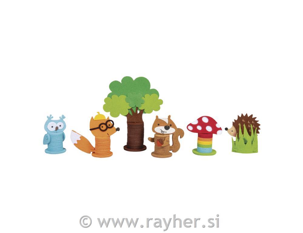 Creative set Forest animals