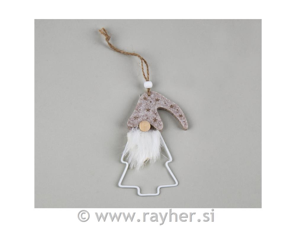 Palčki na kovin.smreki, obeski, set 3