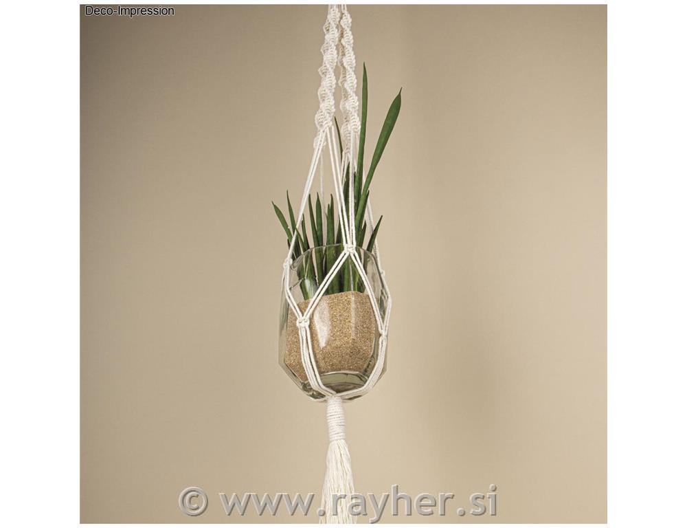 Vrvici jarn, set 2, bela-rjava, 2.2mm