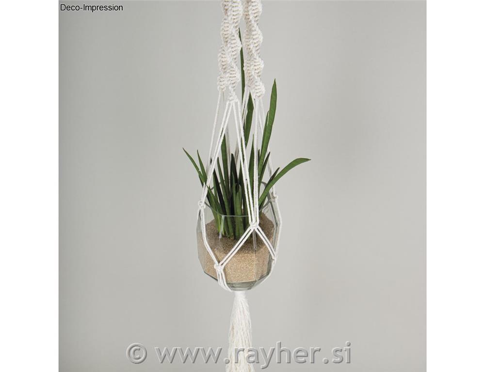 Vrvici jarn, set 2, bela-rjava, 2.2mm