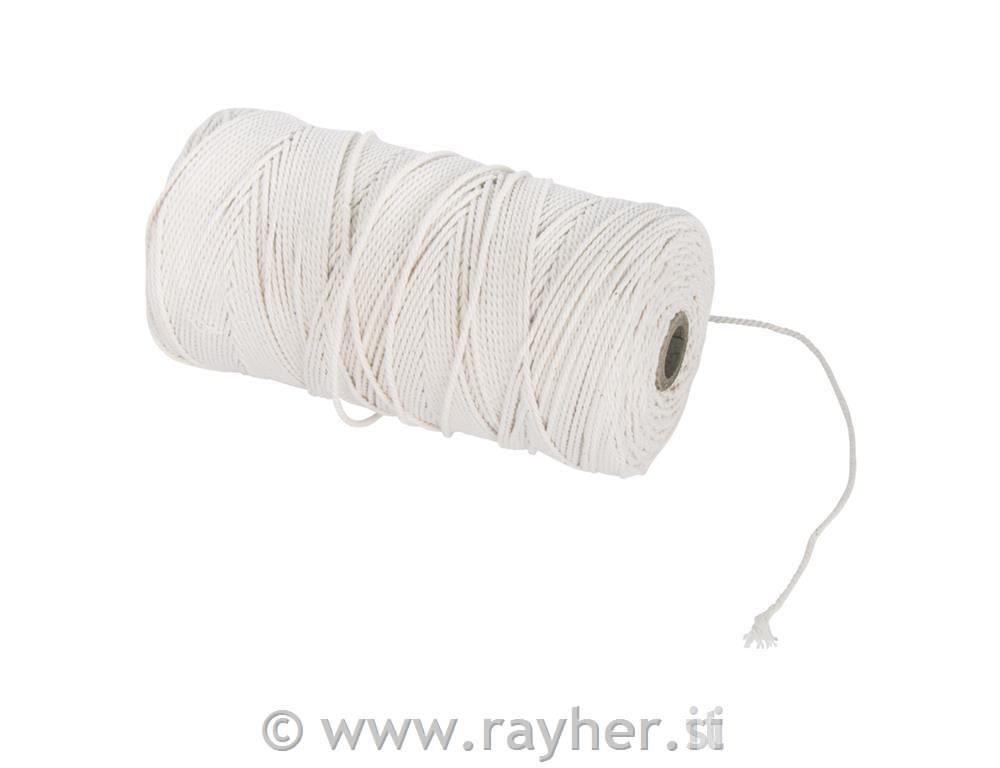 Vrvica jarn 2mm bela 260 m