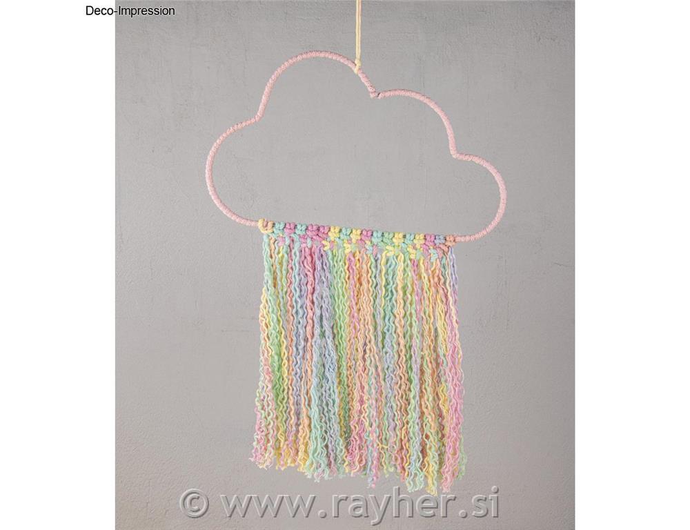 Vrvica jarn 3mm, mavrica, 30 m