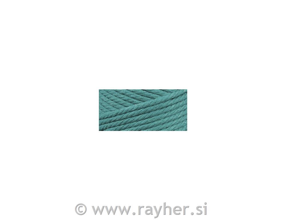 Macrame yarn, petrol, 3 mm, 70 m