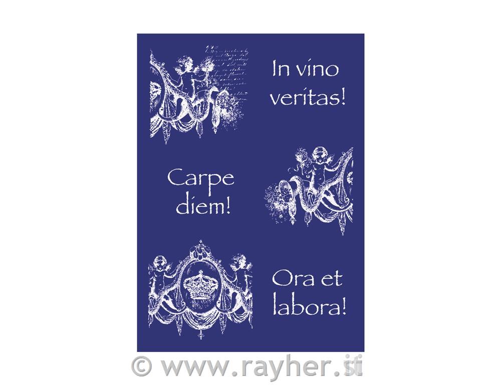 Stencil, Adage + Angel, DIN A4, 1 stenci