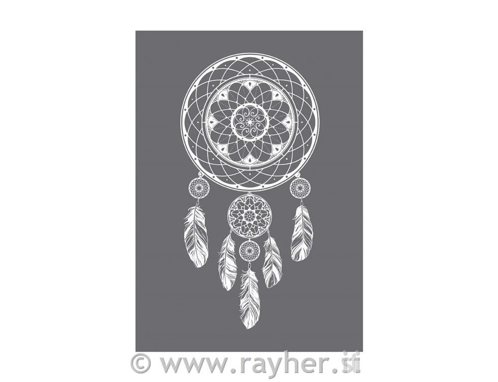 Šablona Lovilec sanj A4 + lopatica za ba