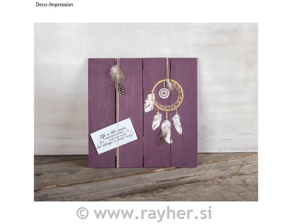 Šablona Lovilec sanj A5 + lopatica za ba