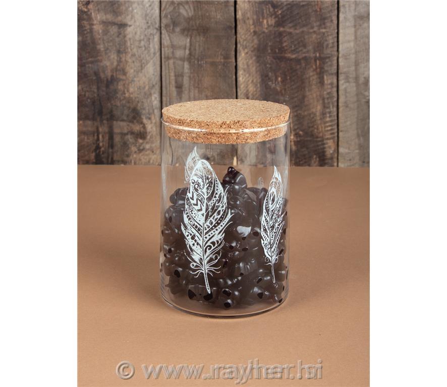 Šablona Perje A5 + lopatica za barvo