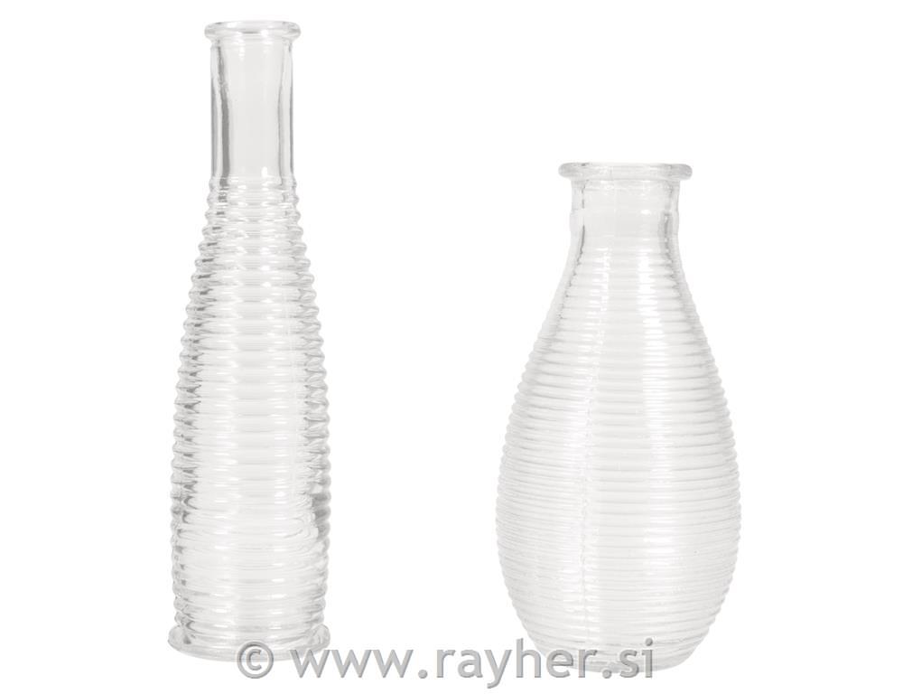 Mini vaze, 14+18cm, (110ml+220ml), set 2