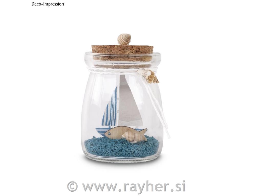 Wooden plug-in parts Maritime, 2 types,tab-bag 2Set