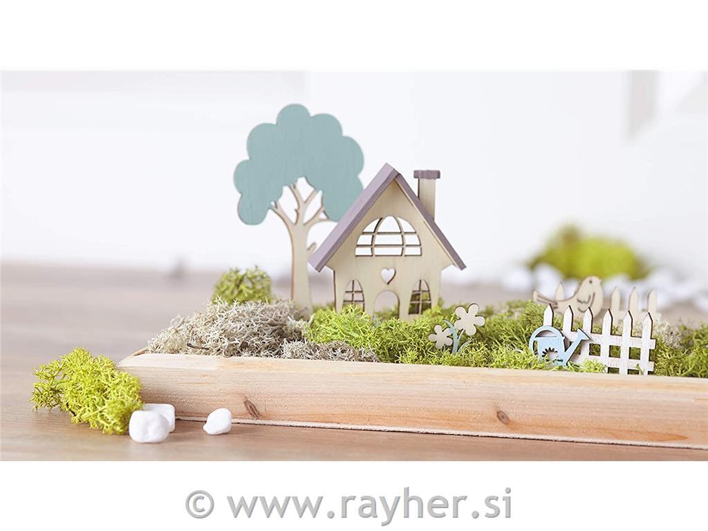Lesena maketa Vrtna hišica, 29-delna