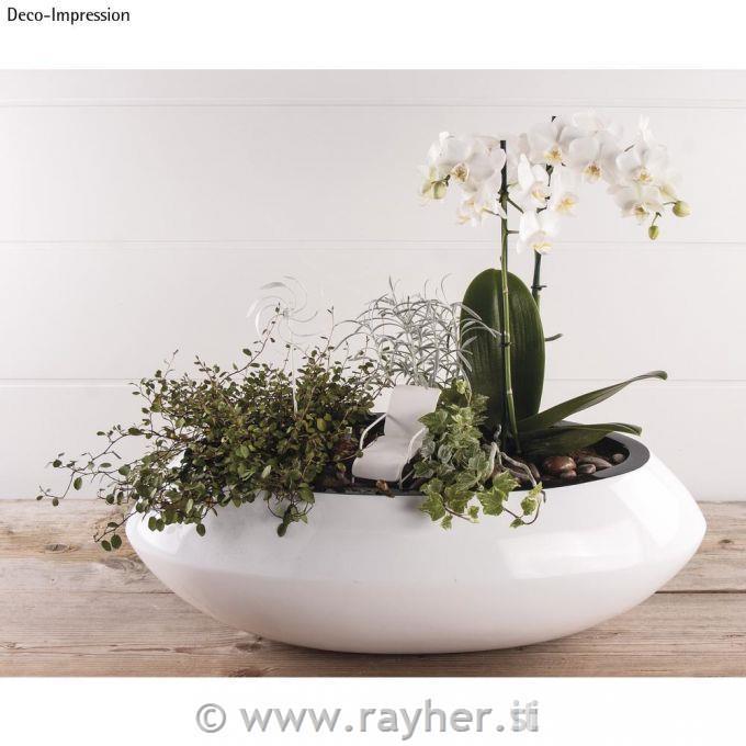 Ležalnik, bel, 6x3.3x4.5cm