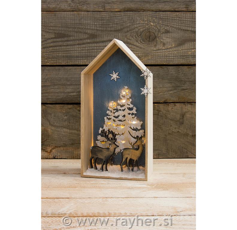 Lesen okras, Zimski motivi, 6-delni set