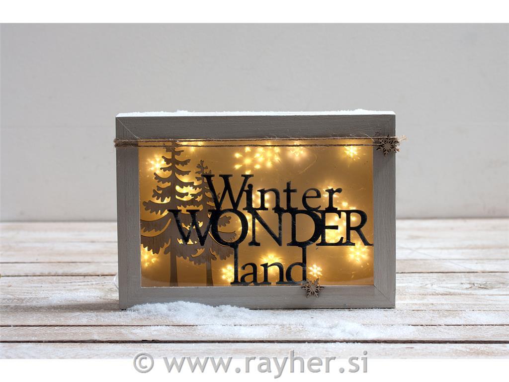 Lesen okras, Zimski motivi, 6-delni set