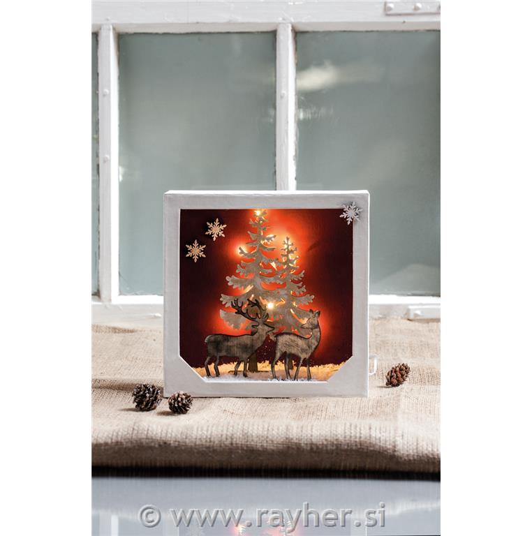 Lesen okras, Zimski motivi, 6-delni set