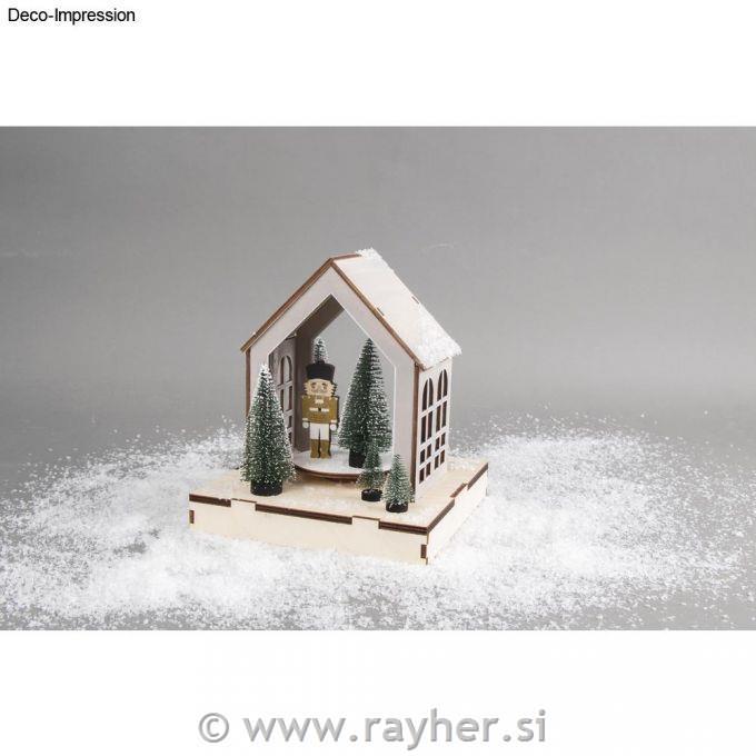 Lesena figura Hrestač 3x8 cm, 4 kosi