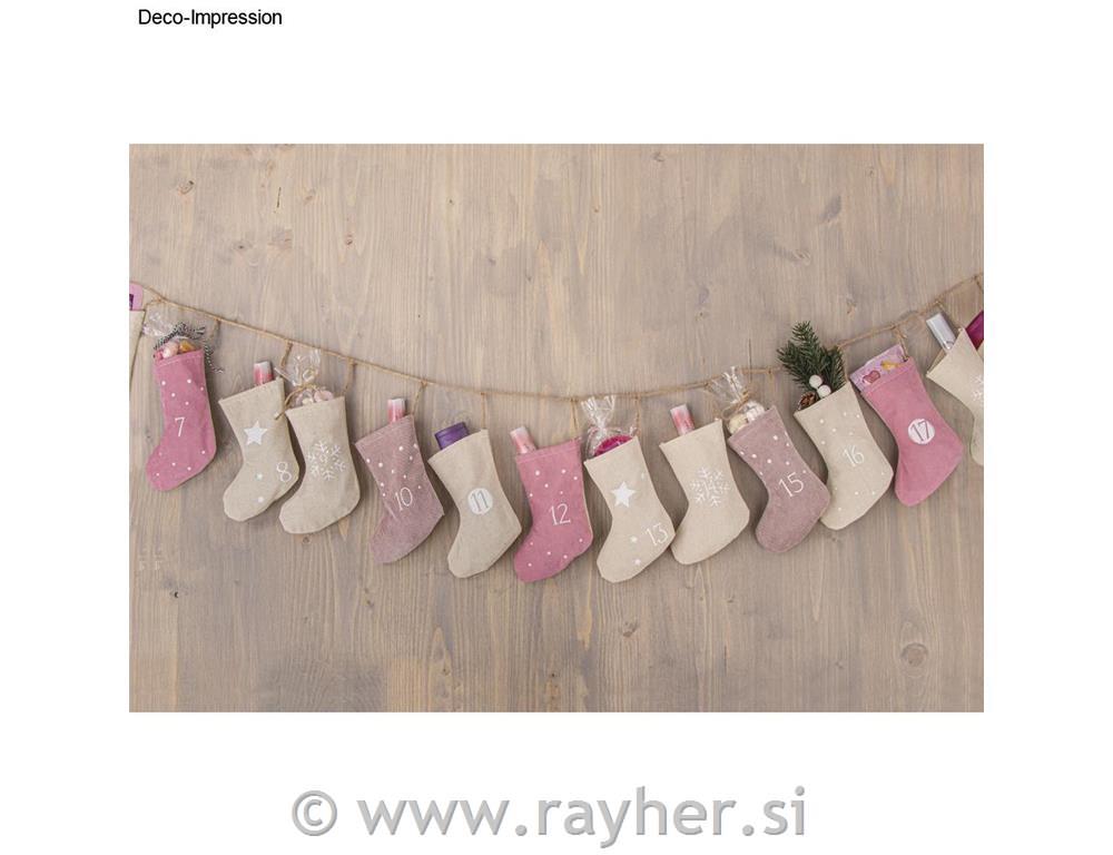 Adventni koledar Božične nogavice