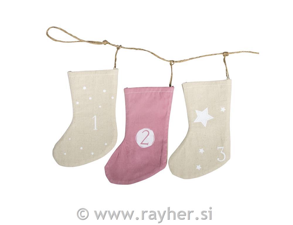 Adventni koledar Božične nogavice